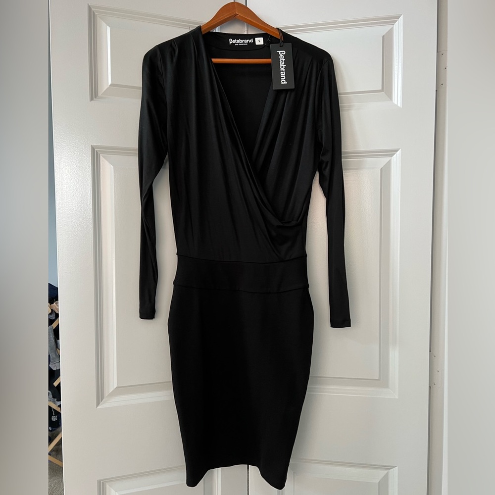 NWT Betabrand dress, black, small
